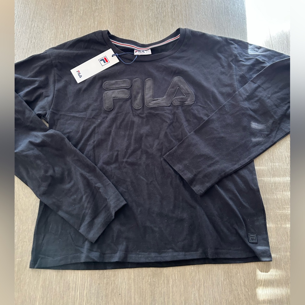 New Fila Long Sleeve Shirt